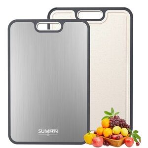 SUMZZZ Double Sided Titanium Cutting Board